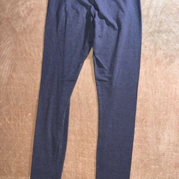 Aeropostale Women Medium Charcoal Gray Mid-Raise Elastic Waist Ankle Legging (U) - Picture 7 of 7